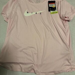 Nike Women's Light Pink Short Sleeve Tee